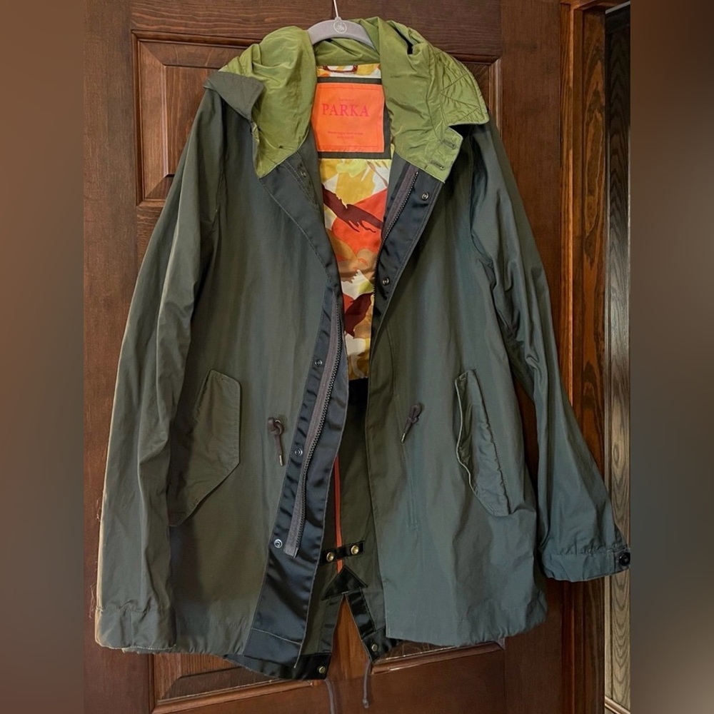 Scotch & Soda Military Green Parka